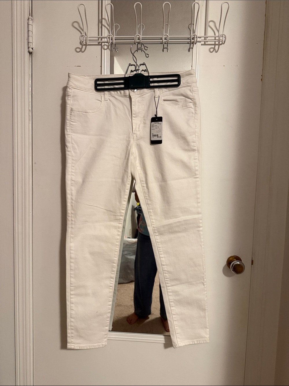 American Eagle Outfitters White Skinny Jeans